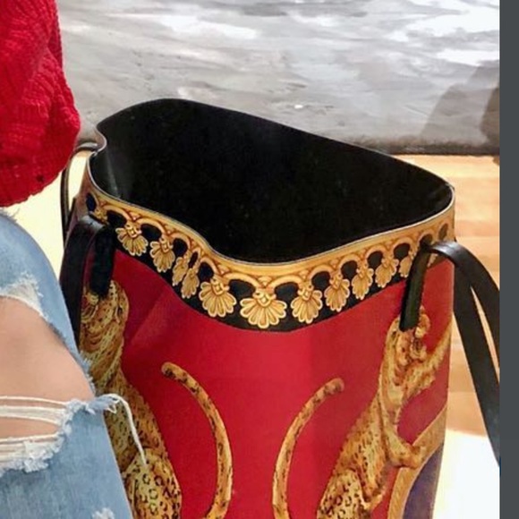 VERSACE Pillow talk Barocco mix tote with internal removable pouch - Picture 2 of 2